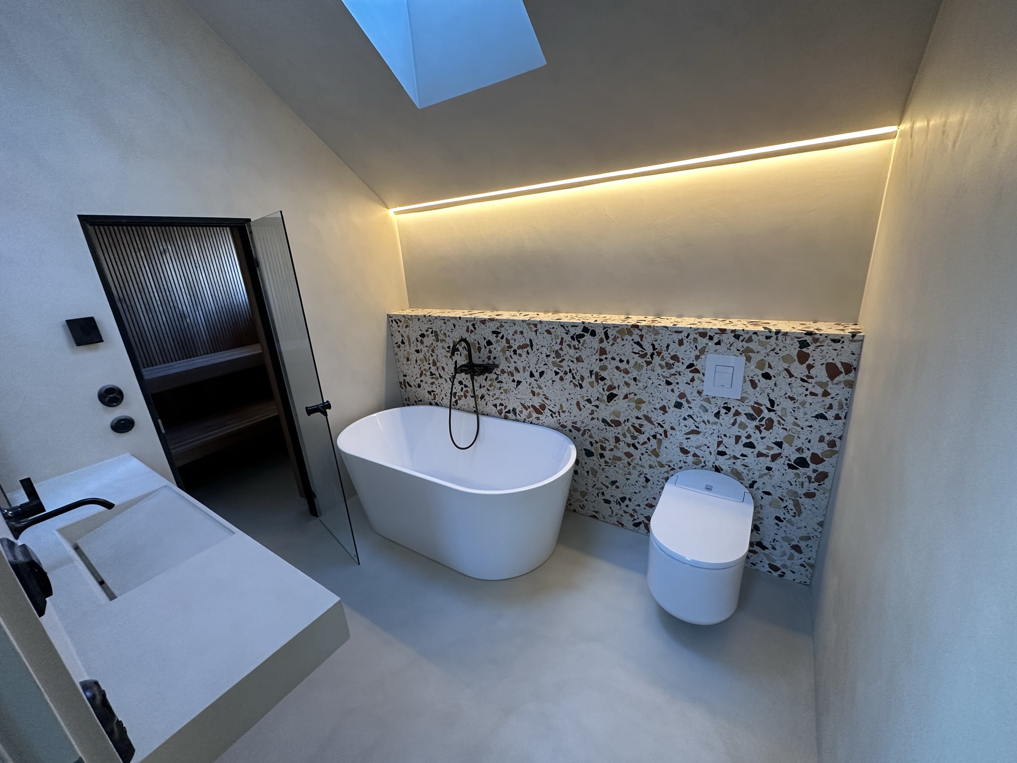 Mikrocementbadrum Danderyd